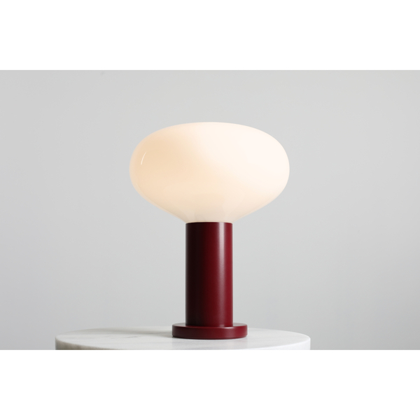 Nocna lampa na komodę Flo Table Ruby M 7000B27_M czerwona