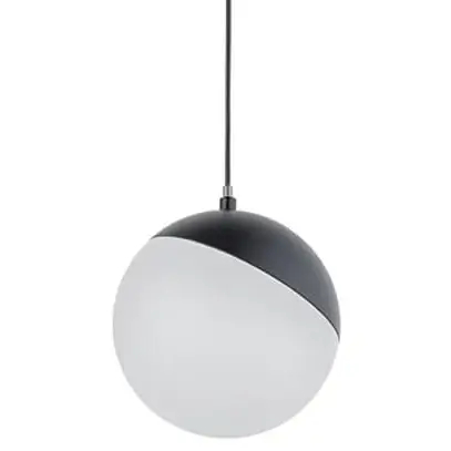 Wisząca lampa do szynoprzewodu 10153 LED 8W 3000K czarna biała