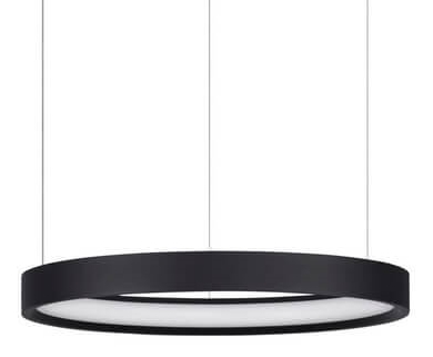 Minimalistyczna lampa wisząca ZACAPU LE42793 LED 30W 3000K czarna