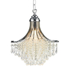 Wisząca lampa glamour SURI SUR0150 do salonu chrom