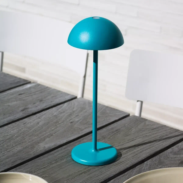 Lampa stołowa JOY 15500/02/37 Lucide LED 1,5W 3000K IP54 na dotyk niebieska