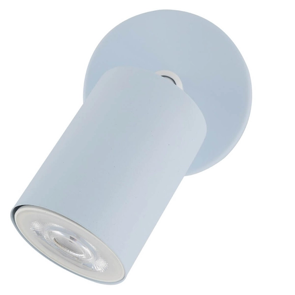 Kinkiet ścienny Livia z regulacją 10221 sopel tubka metalowy niebieski