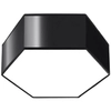 Czarna lampa sufitowa SL.1059 geometryczna do przedpokoju