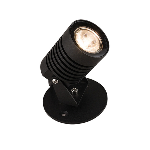 Reflektorek zewnętrzny Spike 9101 ogrodowy LED 5W 3000K czarny