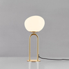 Lampka nocna do sypialni Shapes 2120055035 z wtyczką glamour mosiądz