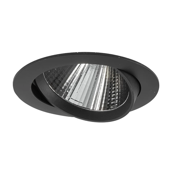 Wpustowa lampa punktowa Egina 10557 Nowodvorski LED 15W 3000K oczko czarna