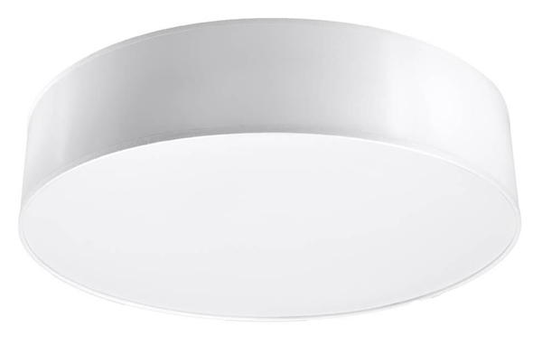 Minimalistyczna lampa sufitowa SL.0919 okrągły plafon biały