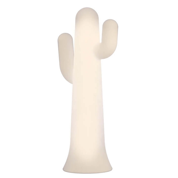 Podłogowa lampa ogrodowa Pancho LUMPC140OFNW 18W 6000K IP65 kaktus biała