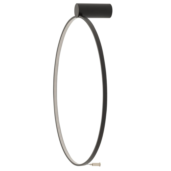 Lampa ścienno-sufitowa Circolo 10930 Nowodvorski LED 18W 4000K metalowy czarny