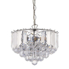Salonowa lampa wisząca Fargo FARGO-12CH Endon glamour chrom przezroczysta