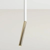Podłużna lampa sufitowa Stick 1067PL_G_S Aldex regulacja biały złoty