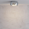 Pokojowy plafon Burn sufitowa lampa okrągła chrom crystal