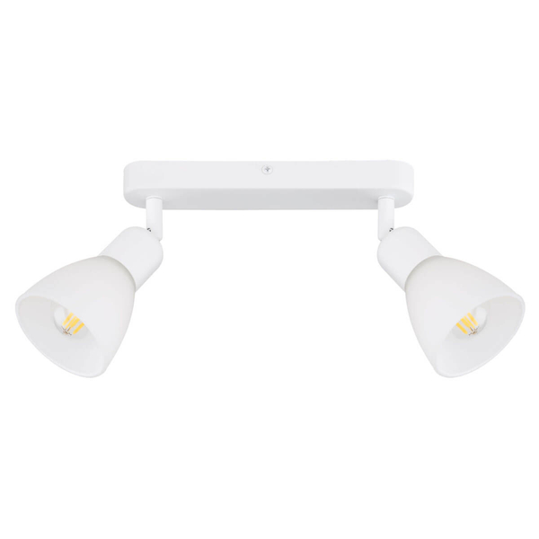 Regulowana lampa sufitowa Malta LP-877/2W WH Light Prestige metalowa biała