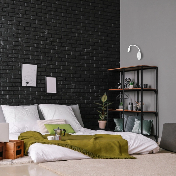 LAMPA ścienna BASE ML6353 Milagro metalowa OPRAWA kinkiet LED 10W 4000K z portem USB biały