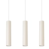 Potrójna lampa wisząca LAGOS SL.1481 tubki metalowe beżowe
