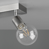 Sufitowa LAMPA loft VANNES R80182007 RL Light regulowana OPRAWA metalowy kinkiet reflektorki nikiel mat