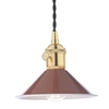 Lampa wisząca do salonu Hadano HAD0140-08 mosiądz ceglany