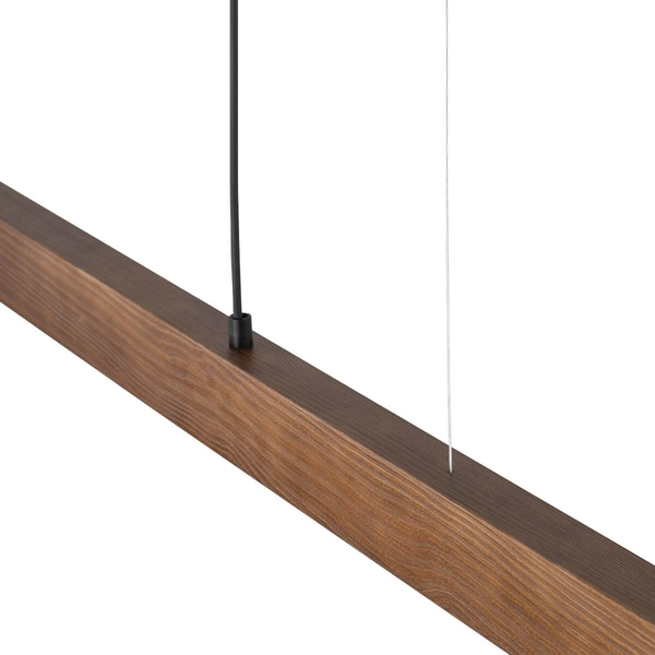 Zwisająca lampa Teo 1449 LED 13W 3000K belka listwa drewniana