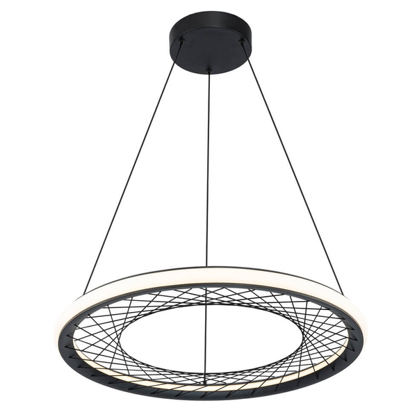 Lampa wisząca Nest ML0524 Milagro LED 43W 4000K druciana czarny biały