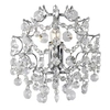 Ścienna lampa glamour Sofiero 106541 z kryształkami salon chrom