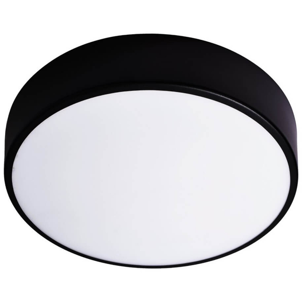 Przysufitowa lampa czarna 137623619785 plafon do sypialni z sensorem ruchu