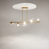 Nasufitowa lampa Miracle MOD207PL-05BS Maytoni kwiaty mosiądz przezroczysta
