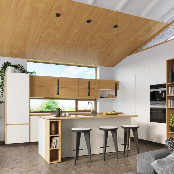 Lampa zwis do kuchni Prysm SL.1400 Sollux sopel tuba czarna