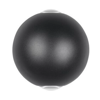 Zewnętrzna lampa ścienna Avisio 246760232 Trio LED 2W 3000K IP54 czarna