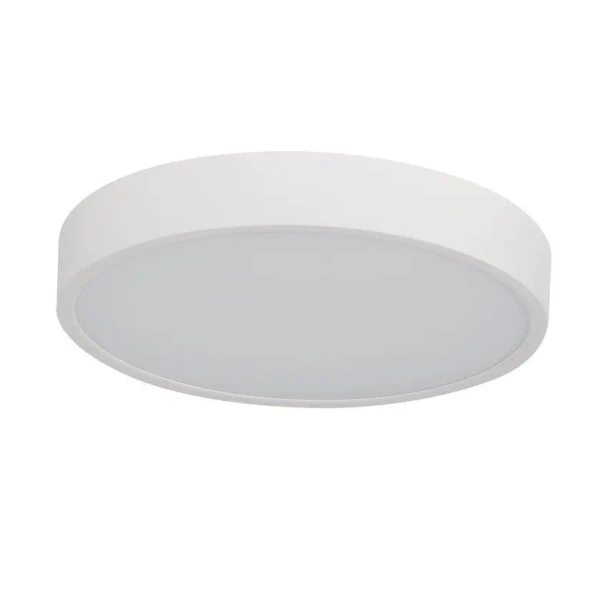 Okrągły plafon do jadalni PANDINO AZ6583 LED 24W 2800-6000K IP44 biały