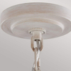 Lampa wisząca na łańcuchu Hartsville FE-HARTSVILLE3 Feiss świecznikowa biała brązowa