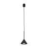 Wisząca lampa trójkątna CONO 10304 do salonu czarny