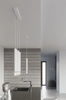 Wisząca lampa nowoczesna SL.0959 kaskada do jadalni biała