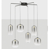 Salonowa lampa wisząca pająk ANUCO LE44614 LED 25W 3000K szary