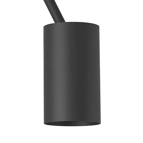 Ścienna lampa z regulacją EYE 6842 tuba metalowa do jadalni czarna