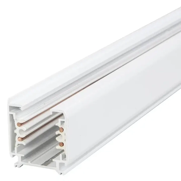 Trójobwodowy szynoprzewód prowadzący Track ML2134 z zasilaniem 2M biały