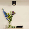 Downlight LAMPA sufitowa FEDLER  09921/12/30 Lucide metalowa OPRAWA tuba spot czarny