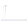 Nowoczesna lampa wisząca Traversi PRD-5470-142-WH-830-PN Italux LED 44W 3000K biała