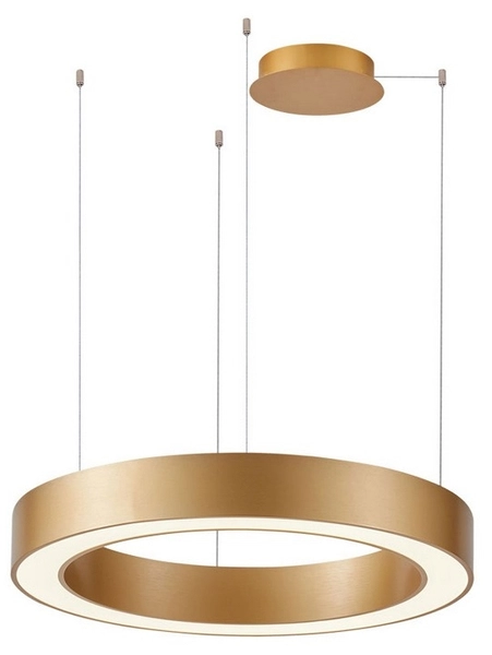 Ledowa wisząca lampa Marco AZ5045 50W pierścień złota