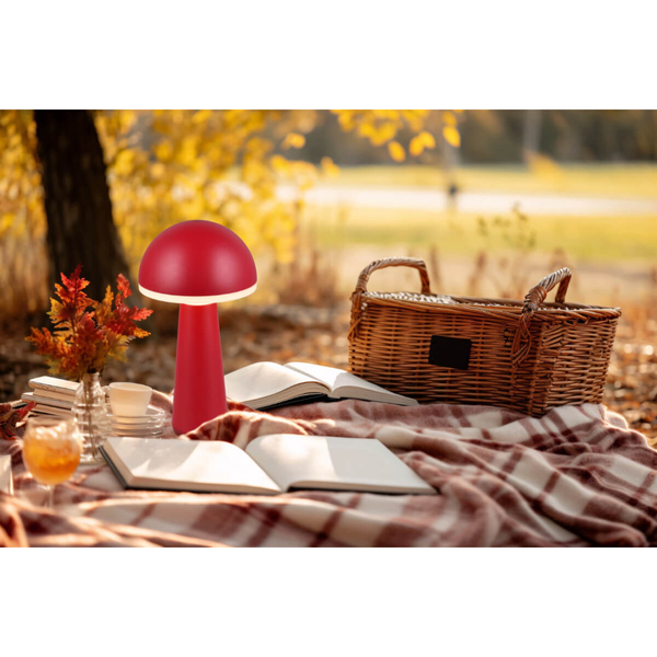 Stojąca lampka grzybek Fungo R57716110 IP54 LED 2W 3000-5000K czerwony