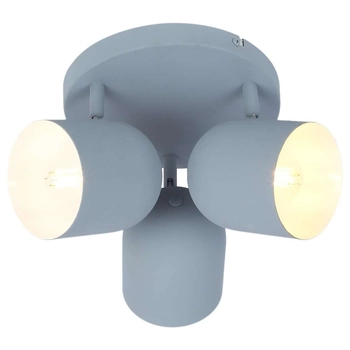 LAMPA sufitowa AZURO 98-63236 Candellux regulowana OPRAWA metalowa SPOT reflektorki szare