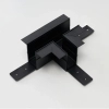 Magnetyczny łącznik do systemów szynowych TRACK AZ6702 czarny aluminiowy łącznik T