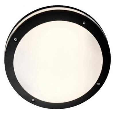 Przyścienna lampa zewnętrzna FANO AZ4371 Azzardo IP54 okrągła czarny