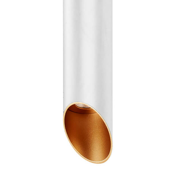Ledowa lampa sufitowa Argon SLC78008-M-50/7W 3K WH+GO 7W 3000K biały złoty