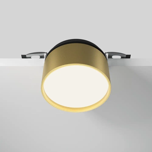 Sufitowa lampa wpustowa Onda DL024-12W-DTW-BMG LED 12W 2200-4000K złoty