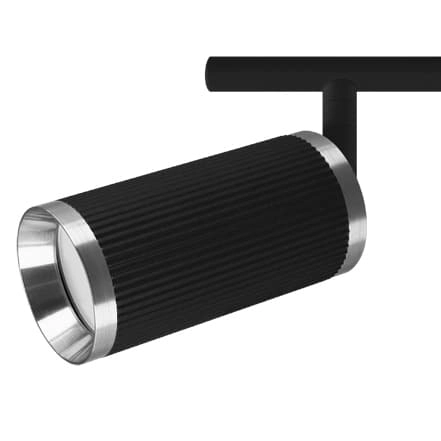 Podwójna lampa ścienno-sufitowa Frida 4201 Ideus loft metalowa czarna