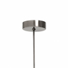 Kulista lampa wisząca ALUR 11138120 Kaspa kula ball biała czarna