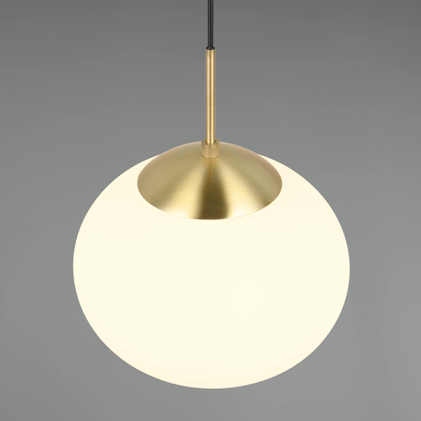 Lampa wisząca nad wyspę FOMENTO 363100108 Trio zwis bańka biały złoty outlet