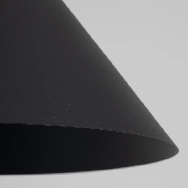 Zwisająca lampa do kuchni Cono 6630 stożkowa nad blat czarny