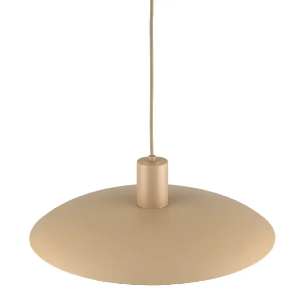 Loftowa wisząca lampa Astra 10711 owalny abażur zwis na kablu beżowy