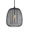 Wisząca lampa Amiria PND-28612-BK-SG Italux druciana zwis do jadalni czarna